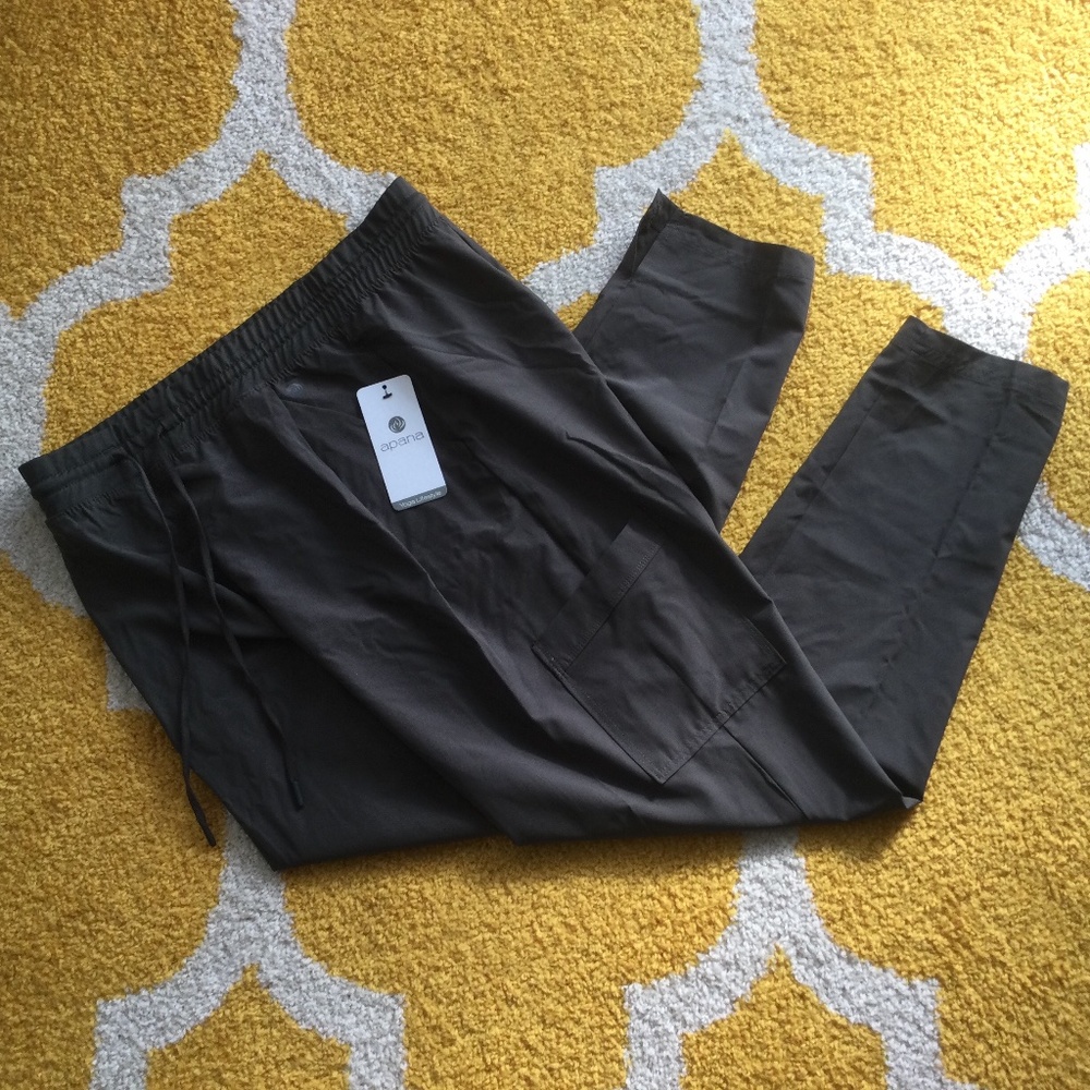 APANA Olive Breakaway Pants